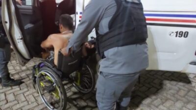 Cadeirante é preso ao tentar atear fogo em companheira