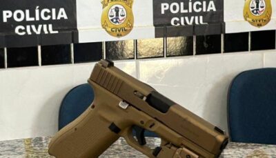 Por porte ilegal de arma de fogo, Polícia Civil prende homem em Buriticupu