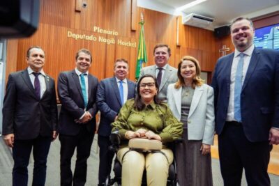 Deputados repercutem eleição de Andreia Rezende para a Vice-Presidência da Assembleia Legislativa