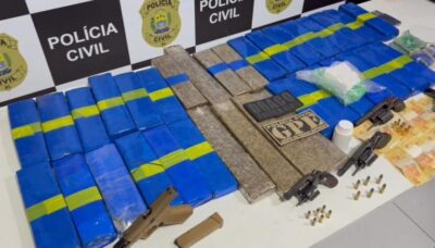 ‘Operação Draco 162’ mira criminosos atuantes no PI e MA e apreende 30 kg de drogas