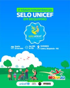 Bequimão realiza 2º Fórum Comunitário do Selo UNICEF na quarta-feira (29)