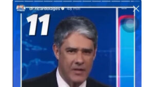 Candidato em Itapecuru utiliza deepfake com William Bonner e pode sofrer punição