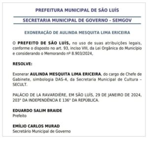 Jornalista é demitida para apagar rastro de corrupção na gestão Braide