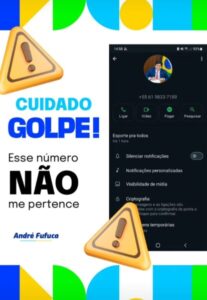 Ministro do Esporte é vítima de golpe
