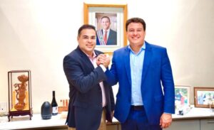 Joãozinho Pavão e Felipe Camarão tratam de melhorias para Santa Helena
