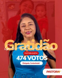 Pastora é eleita vereadora em Cantanhede com foco na saúde e educação