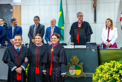 Presidente Iracema Vale participa de solenidade de posse dos novos desembargadores do TJMA e roda de conversa na Procuradoria Geral de Justiça