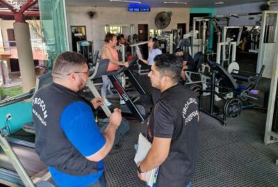 Academia é interditada em São Luís após fiscalização do Conselho Regional de Educação Física e do Procon