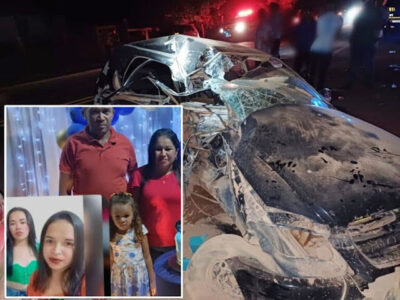 Seis pessoas morrem em dois graves acidentes em rodovias federais no Maranhão em menos de 24h; cinco vítimas são da mesma família