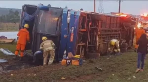 Polícia identifica três maranhenses mortos em ônibus que tombou em Brasília