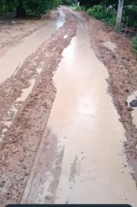 Moradores de um povoado do município de Santa Quitéria/MA denunciam lamaçal nas estradas