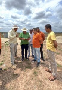 Após vitória histórica, prefeito Solimar Alves vistorias obras em Matões do Norte