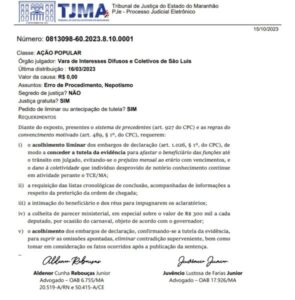 Em embargos, advogados cobram afastamento imediato de Daniel Brandão do TCE-MA