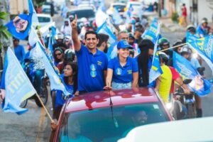 Carreata mostra a força do jovem candidato a vereador Anderson Borges