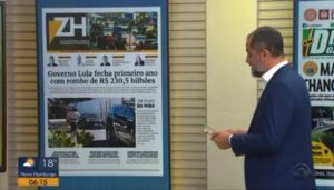 Esconde!!! Telejornal interrompe notícia negativa (da véspera) sobre governo Lula