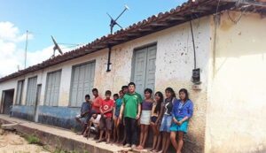 Ação de inclusão digital de Pedro Lucas em Arame…