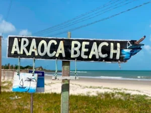 Obra de acesso à praia de Araoca será entregue no fim deste mês