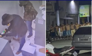 Urgente! Bandidos assaltam banco no interior do Maranhão e população é feita refém