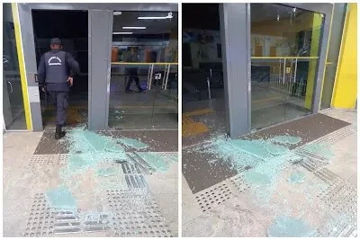 Banco do Brasil é alvo de criminosos em Vargem Grande
