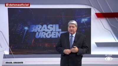 Band proíbe apresentador Datena de voltar ao “Brasil Urgente” em 2024