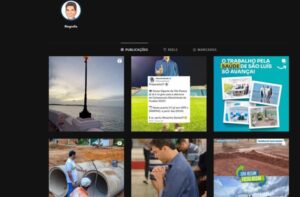 Eduardo Braide nas redes sociais: obras e mensagens pessoais enigmáticas…