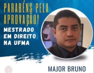 Assembleia aplaude major PMMA que serve à Casa e foi aprovado em Mestrado de Direito na Ufma