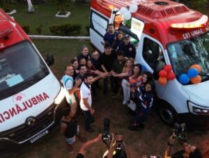 Prefeito Luciano Genésio celebra conquistas com feirantes de Pinheiro em grande churrasco