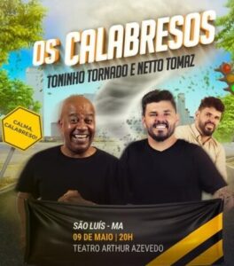 Dux Produções anuncia Toninho Tornado, o Calabreso, Joel Jota e mais como as primeiras atrações de 2024