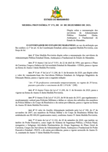 Flávio Dino reajusta salários de servidores estaduais