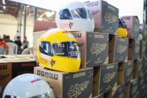 Governo anuncia 8 mil capacetes para motociclistas