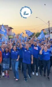 Vídeo: Rildo Amaral e Carol Duailibe realizam grande caminhada em Imperatriz