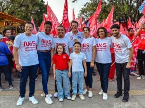 Lançamento da campanha do Coletivo Nós reúne mais de 3 mil apoiadores