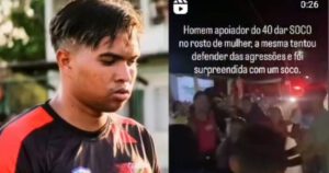Atenção, SSP e Delegacia da Mulher!Homem agride irmã da candidata a prefeita de Axixá, Roberta, com soco na cara