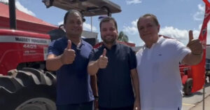 ‘Pé na estrada e muitas entregas’, disse Weverton em visitas a municípios do MA