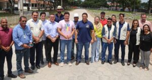 Obras do Parque Independência para Expoema 2023 passam por vistoria técnica
