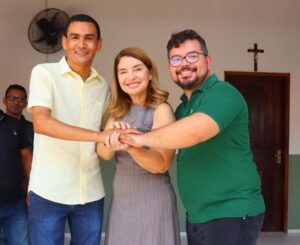 Iracema Vale anuncia Herlon Júnior como candidato a vice-prefeito de Urbano Santos