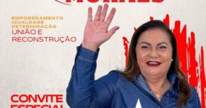 Irlahi Moraes convida você para a convenção do PT que homologará a candidatura à prefeita de Rosário