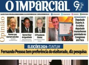 Deu no jornal ‘O Imparcial’ se a eleição em Tuntum fosse hoje Fernando Pessoa ganharia com mais de 4 mil votos