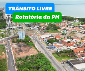 Veja como ficou o primeiro trecho do ‘Trânsito Livre’ na rotatória da PM