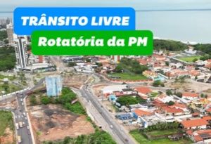 Confira o primeiro trecho do ‘Trânsito Livre’ na rotatória da PM