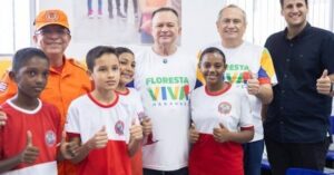 Governador Brandão entrega ampliação da escola militar em São Bento