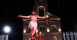 Realismo e muita emoção na encenação da Paixão de Cristo em Tuntum