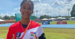 Com apoio de Fernando Pessoa, aluna/atleta de Tuntum é a 1ª a chegar à uma final de JEB’s, em Brasília