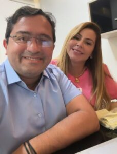 Esposa do deputado Júnior Lourenço esclarece rumores de agressão: “Foi apenas um desentendimento”