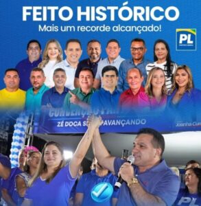 Grupo de Josimar Maranhãozinho elege 100% da Câmara e consolida sucessão de Flavinha Cunha em Zé Doca