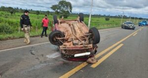 Acidente fatal mata idosa de 87 anos e deixa mais 3 feridos na BR 316 em Bacabal