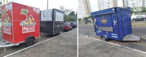 Juiz manda retirar reboques e ocupações irregulares na frente do condomínio Brisas, em São Luís