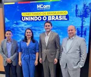 Prefeita Vanessa Maia se reúne com ministro Juscelino Filho em Brasília