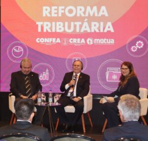 Em encontro promovido pelo Conselho Federal de Engenharia e Agronomia Hildo Rocha profere palestra sobre a reforma tributária