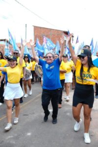 Dr. Gutemberg promove duas grandes caminhadas consolidando seu nome à reeleição a vereador em São Luís